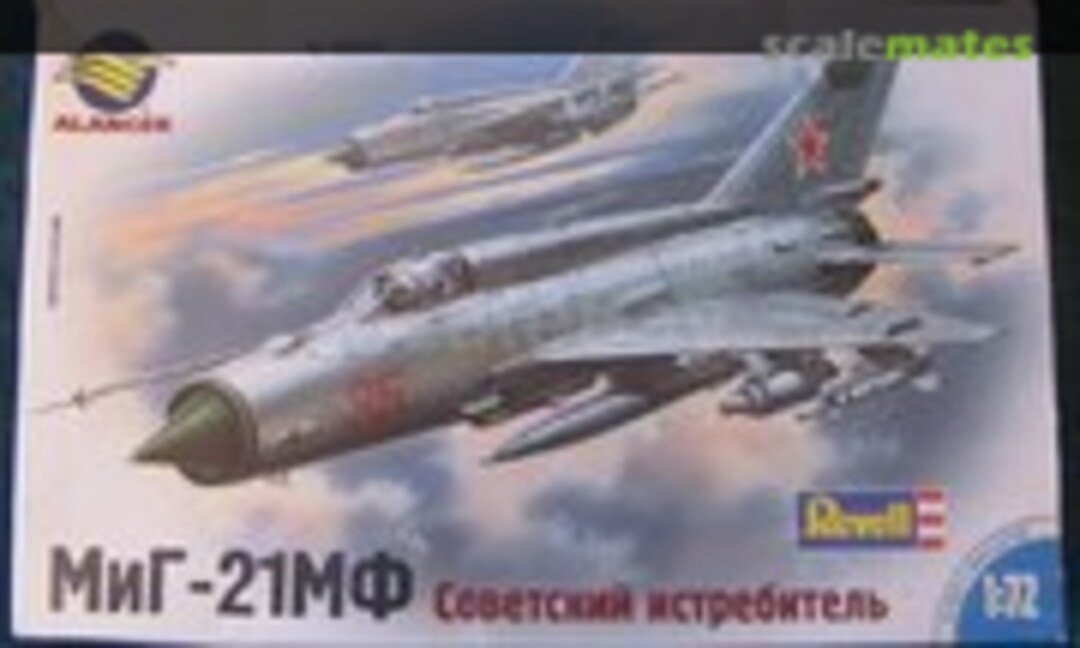 1:72 MiG-21MF Soviet Fighter (Alanger 40041)