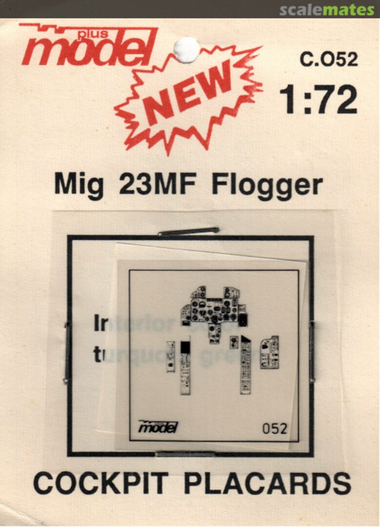 Boxart MiG 23 MF Flogger C.052 PlusModel