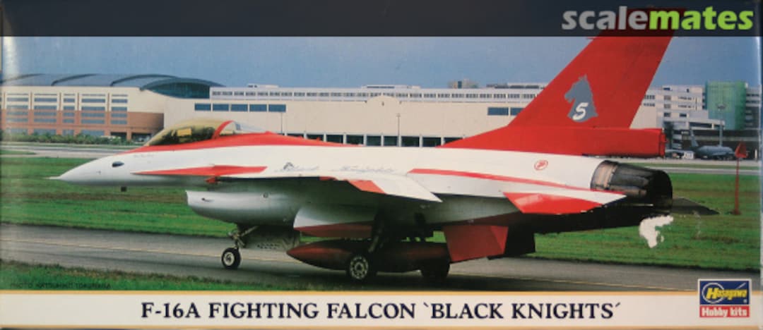 Boxart F-16A Fighting Falcon `Black Knights´ 00188 Hasegawa