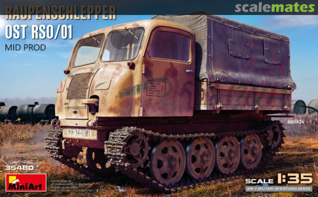 Boxart Raupenschlepper Ost RSO/01 Mid Prod. 35480 MiniArt