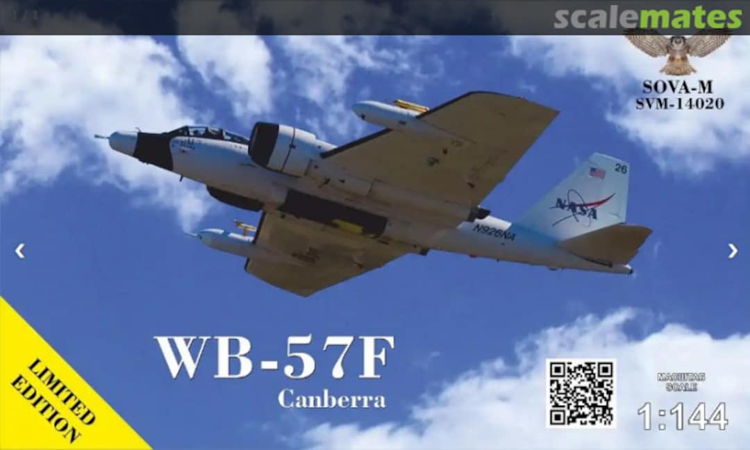 Boxart WB-57F Canberra SVM-14020 SOVA-M