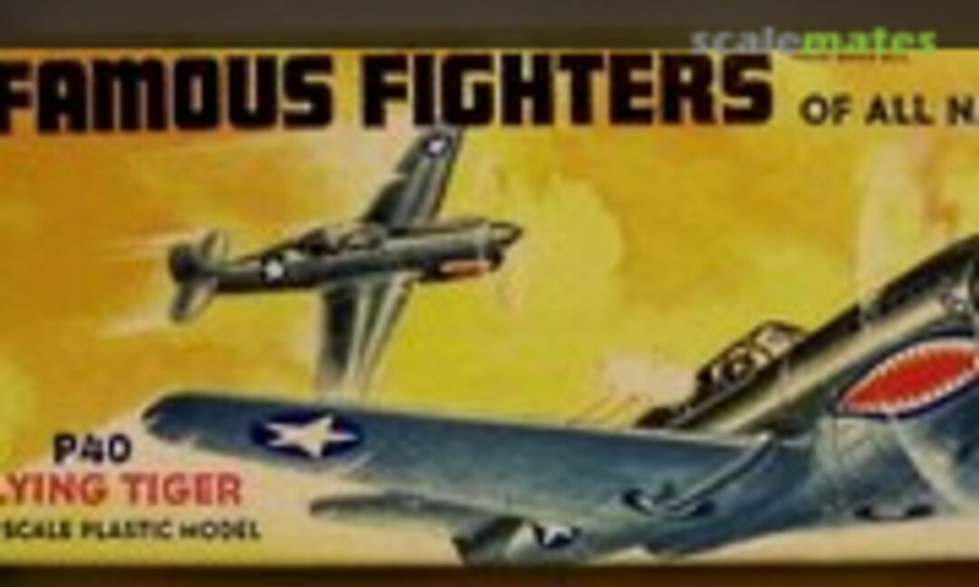 1:48 P40 Flying Tiger (Aurora 44-59)