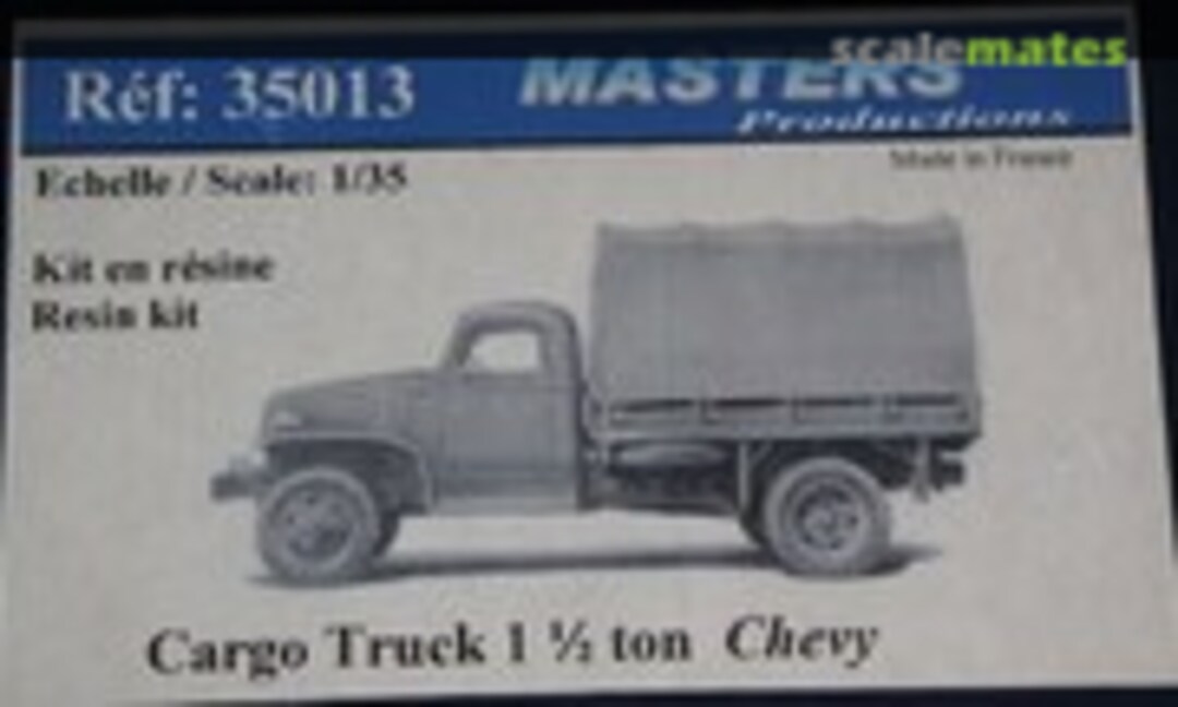 1:35 Chevy 4x4 1 1/2 ton cargo truck (Masters Productions 35013)