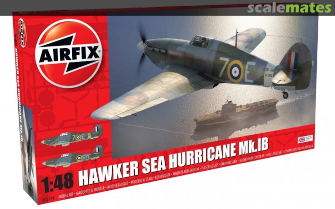 Boxart Hawker Sea Hurricane Mk.IB A05134 Airfix