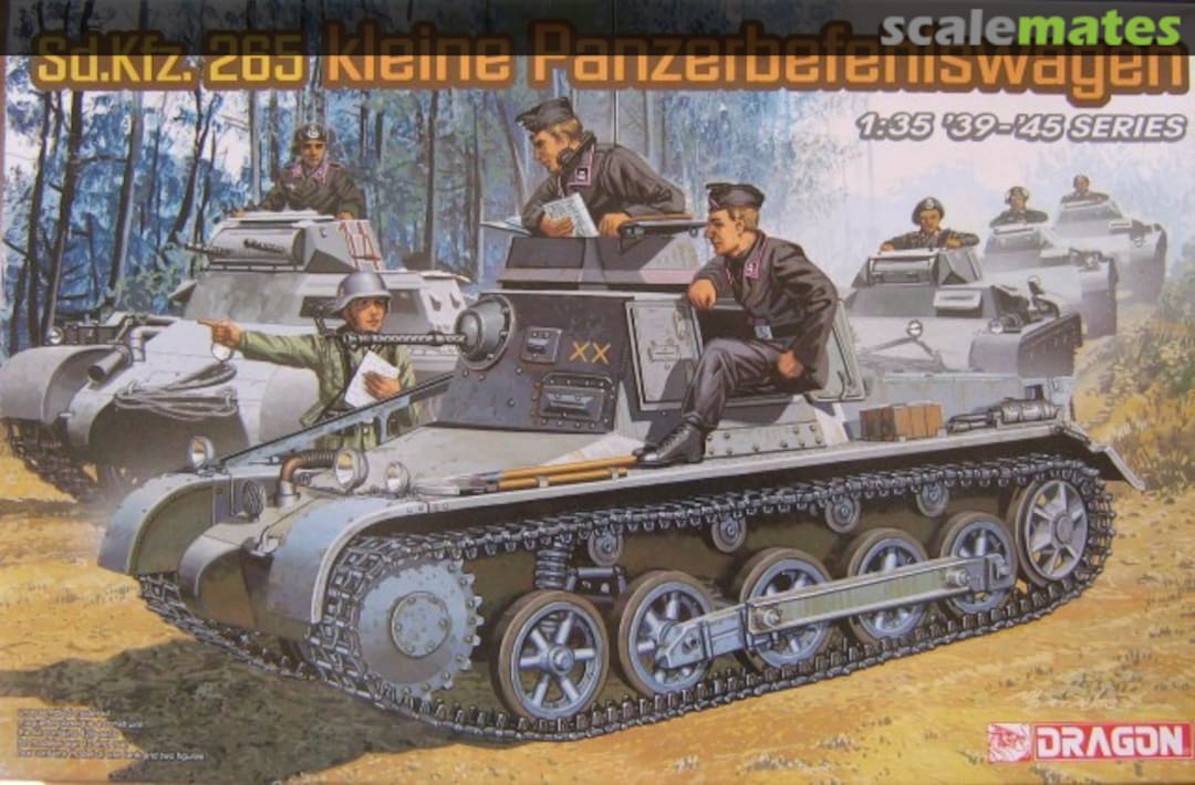 Boxart Sd.Kfz. 265 kleine Panzerbefehlswagen 6218 Dragon