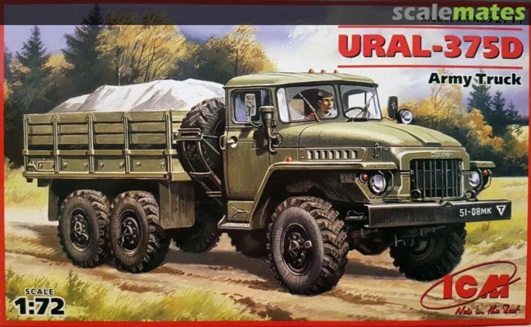 Boxart Ural-375D 72711 ICM