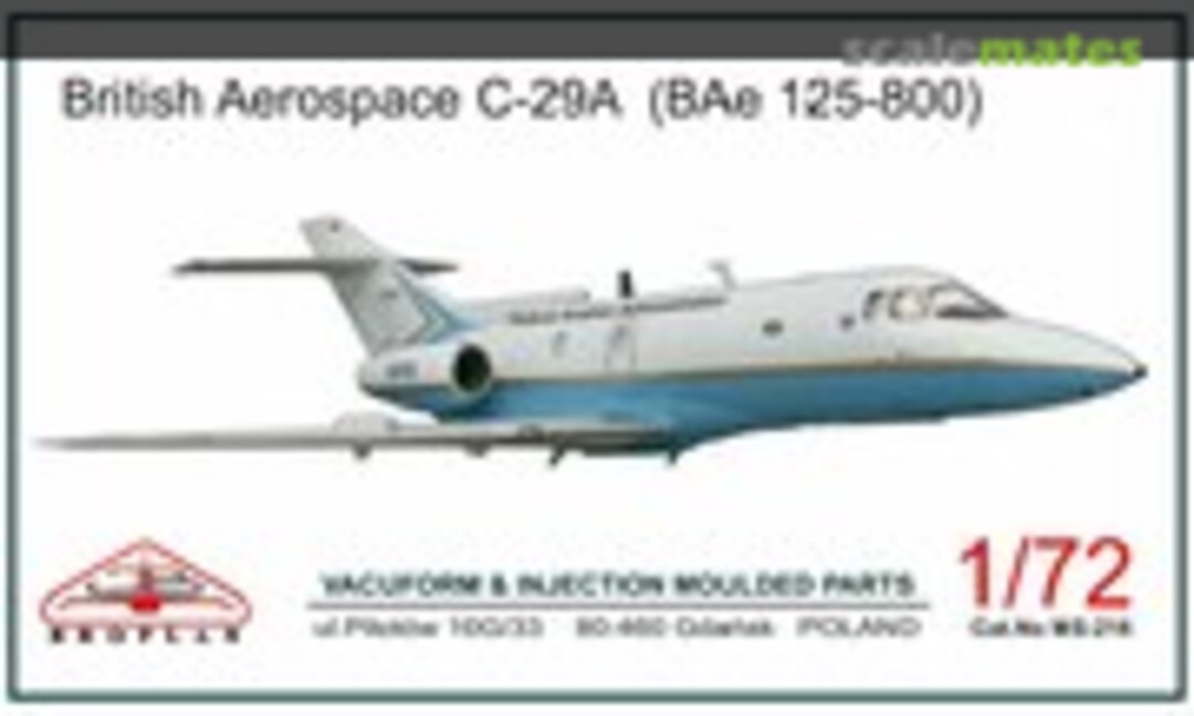 1:72 British Aerospace C-29A (BAe 125-800) (Broplan MS-216)