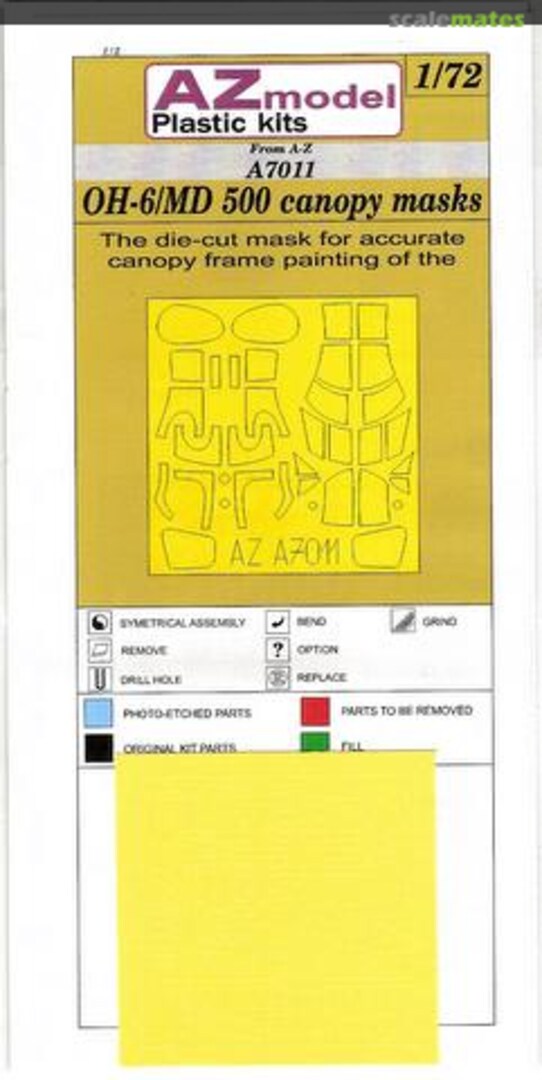 Boxart OH-6/MD-500 A7011 AZmodel