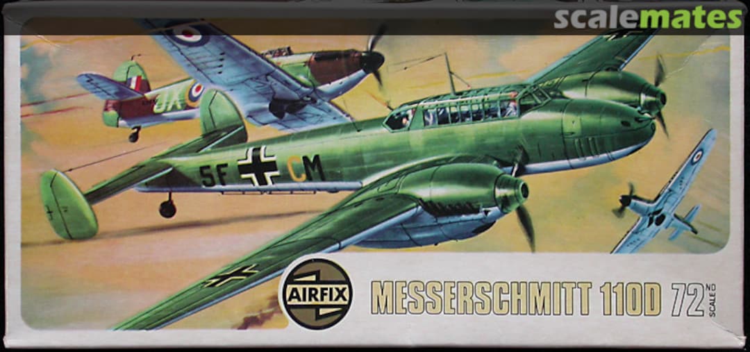 Boxart Messerschmitt 110D 02006-4 Airfix