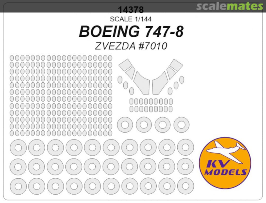 Boxart Boeing 747-8 14378 KV Models