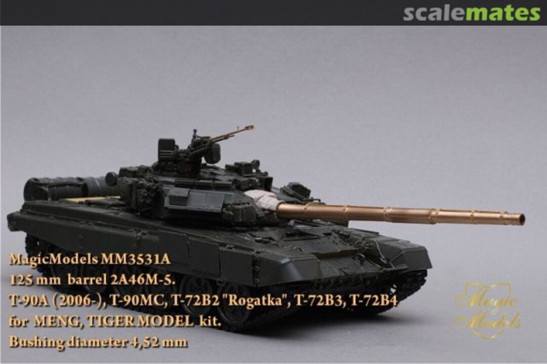 Boxart 2A46M-5. 125-mm barrel MM3531a Magic Models