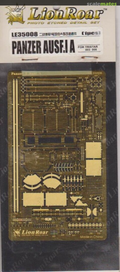 Boxart Panzer Ausf.I A LE35008 Lion Roar