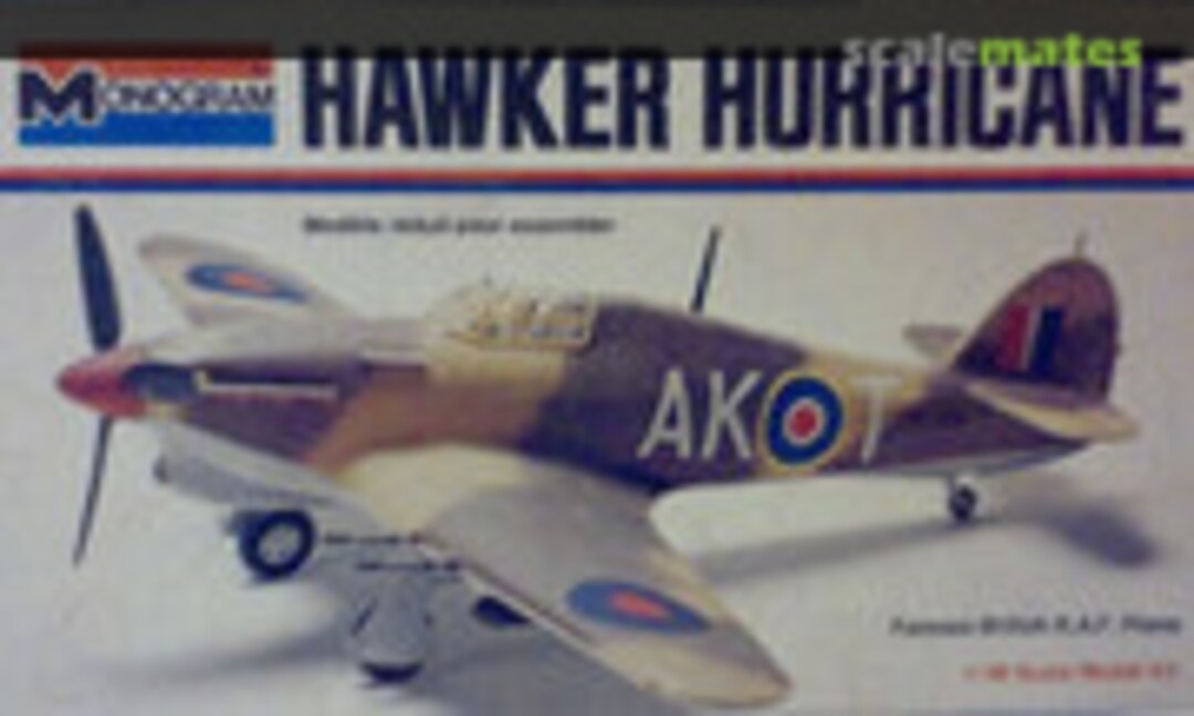 1:48 Hawker Hurricane (Monogram 6802)