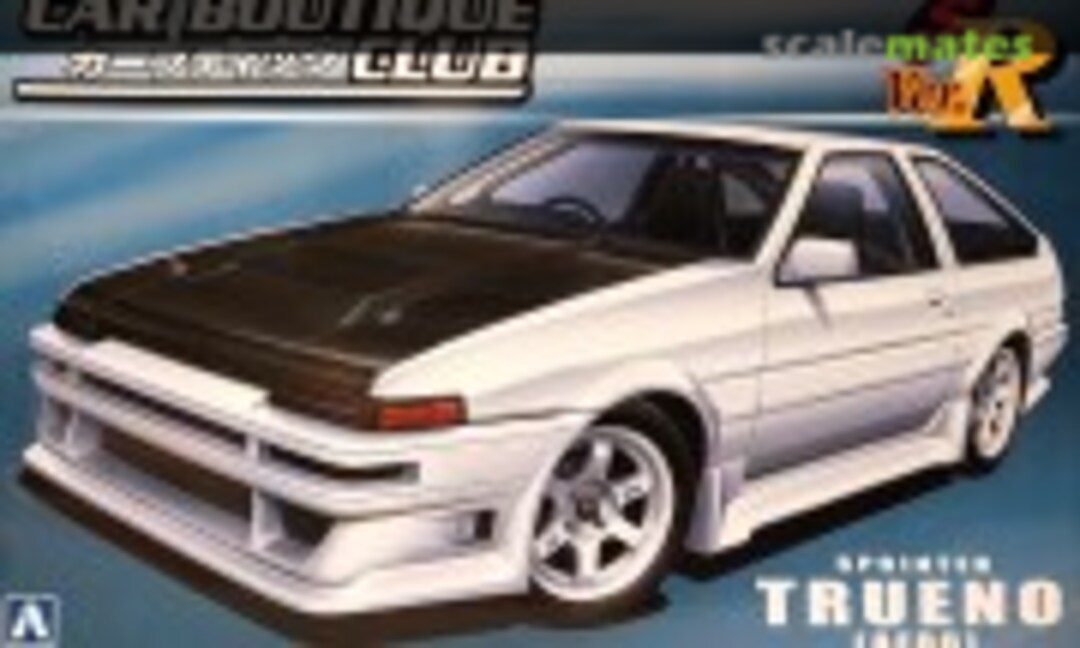 1:24 Car Boutique Club Toyota Sprinter Trueno AE86 (Aoshima 047750)