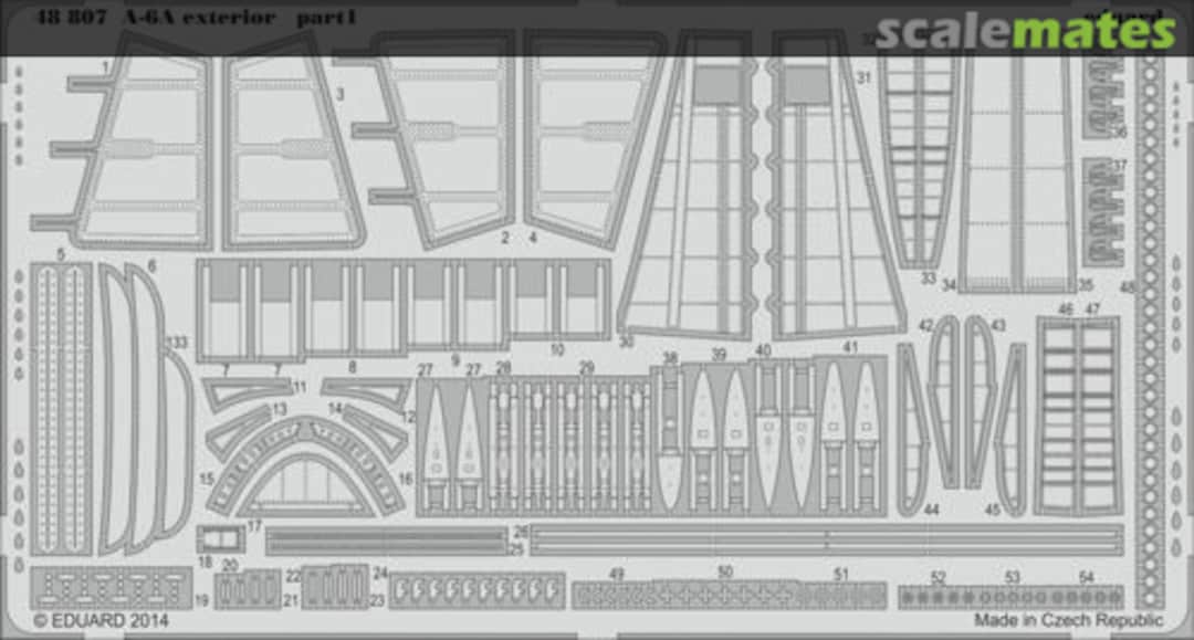 Boxart A-6A Exterior 48807 Eduard