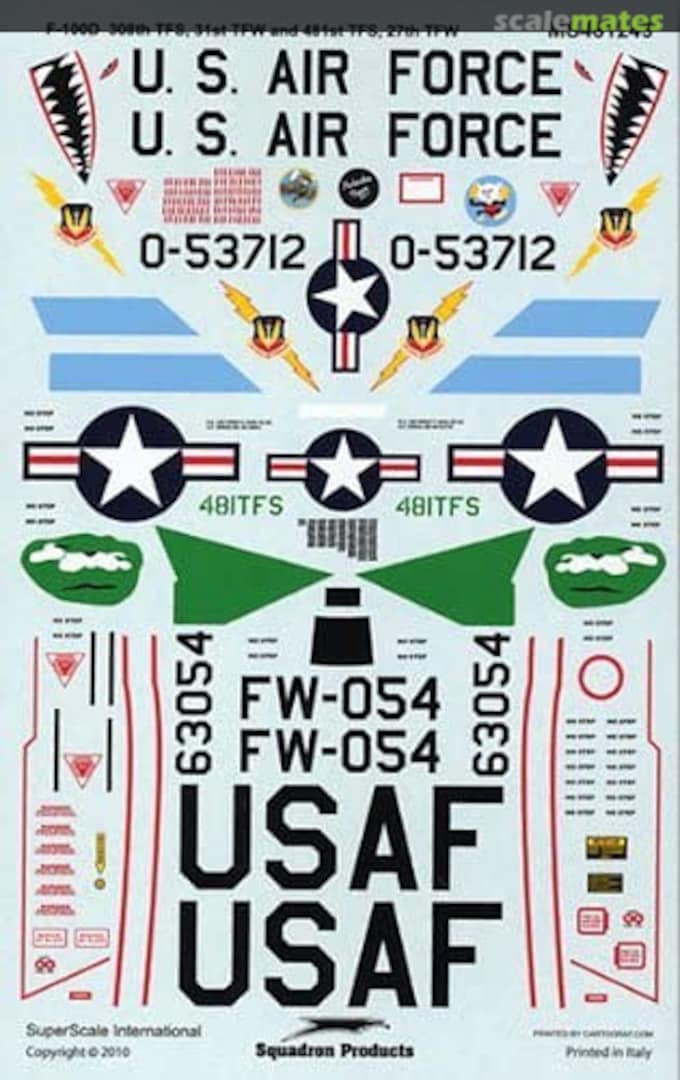 Boxart F-100D Super Sabre MS481243 SuperScale International