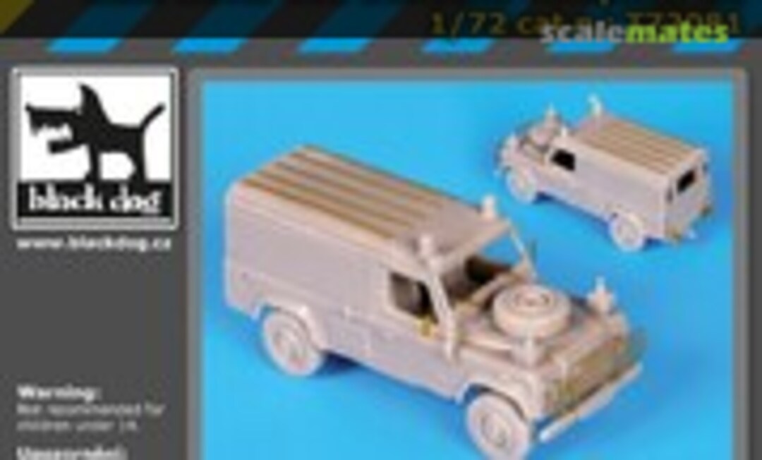 1:72 Land Rover 110 Defender (Black Dog T72081)