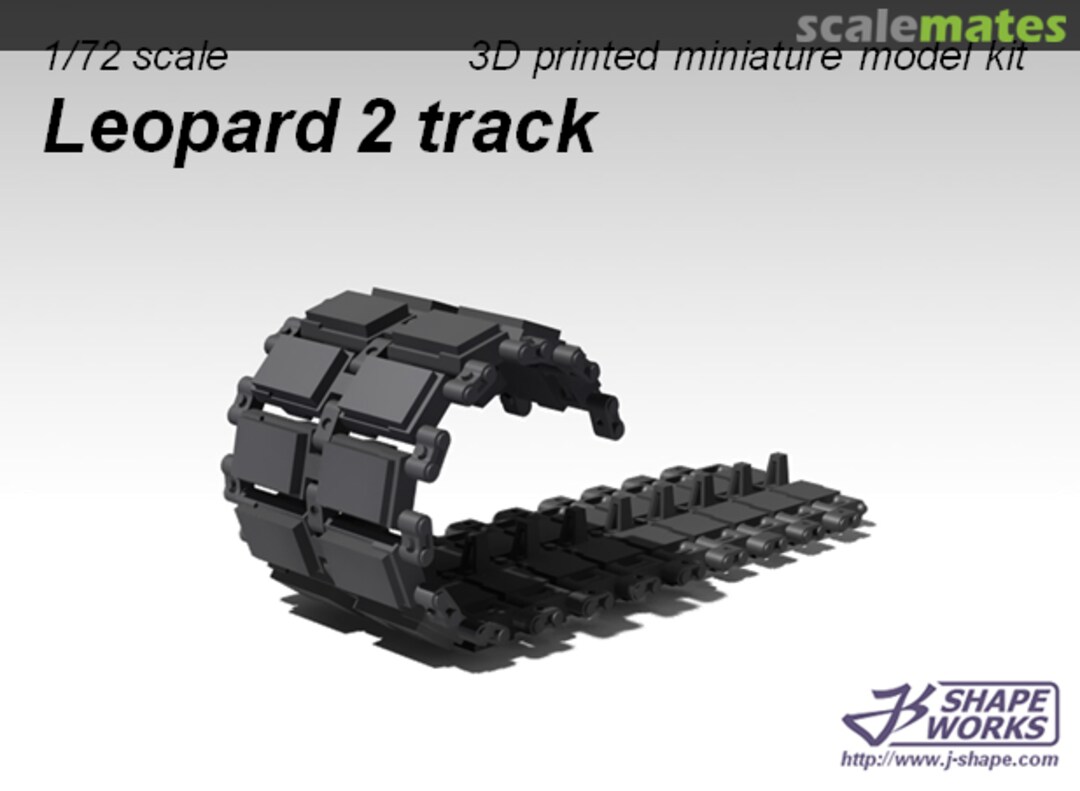 Boxart Leopard 2 track JS72T001 Js' Shapeworks