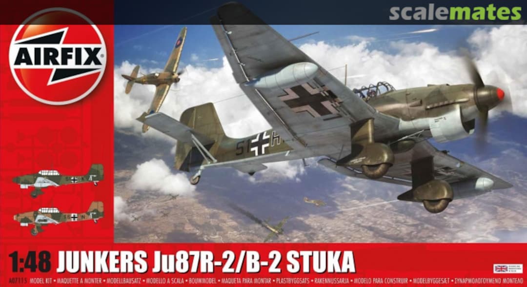 Boxart Junkers Ju87R-2/B-2 Stuka A07115 Airfix