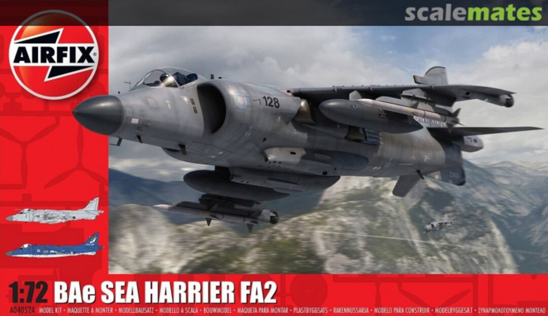 Boxart BAe Sea Harrier FA2 A04052A Airfix