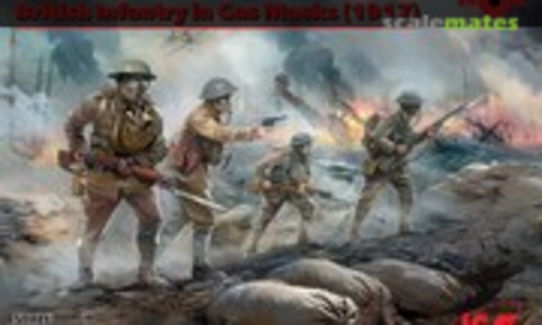 1:35 Infantry in Gas Masks (ICM 35703)