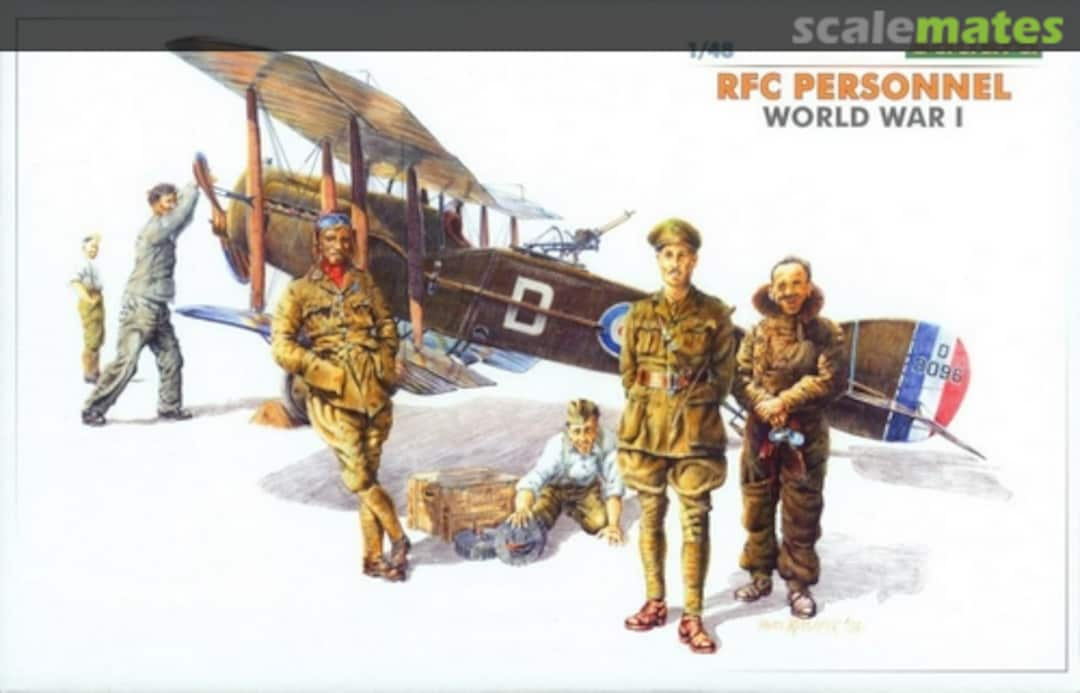 Boxart RFC Personnel WWI 8505 Eduard