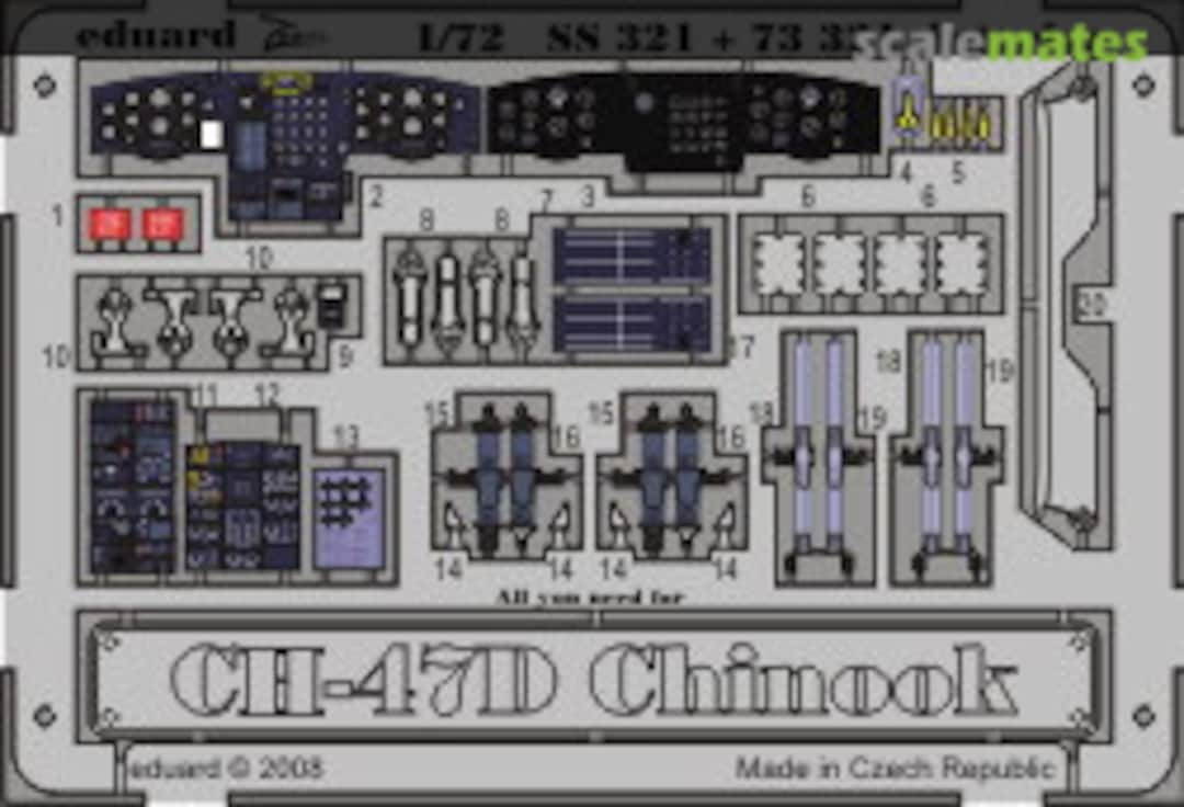 Boxart CH-47D interior S.A. 73321 Eduard