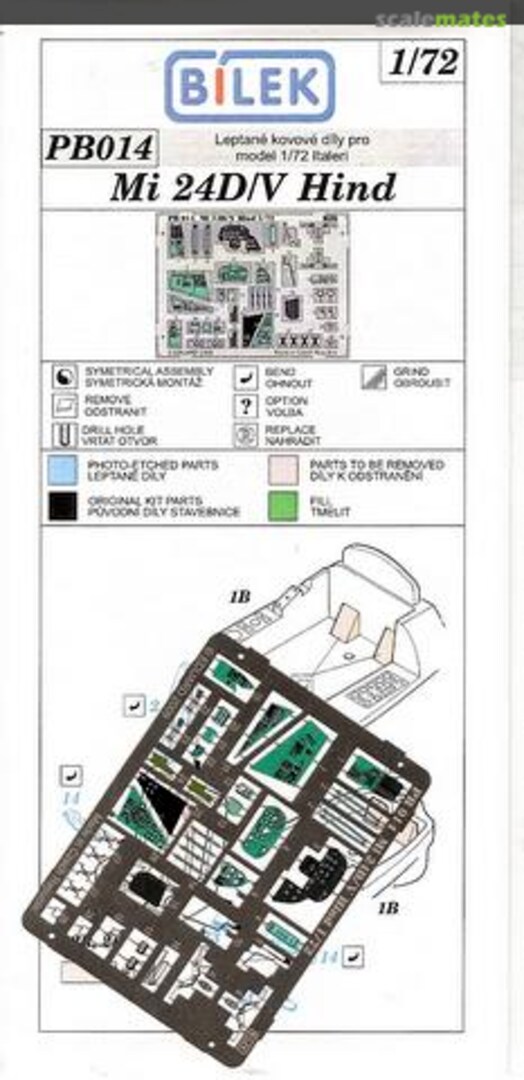Boxart Mil Mi-24D/V Hind PB014 Bilek