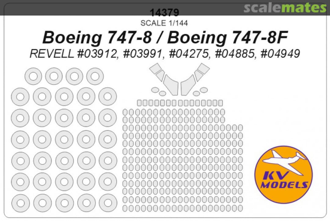 Boxart Boeing 747-8 / Boeing 747-8F 14379 KV Models