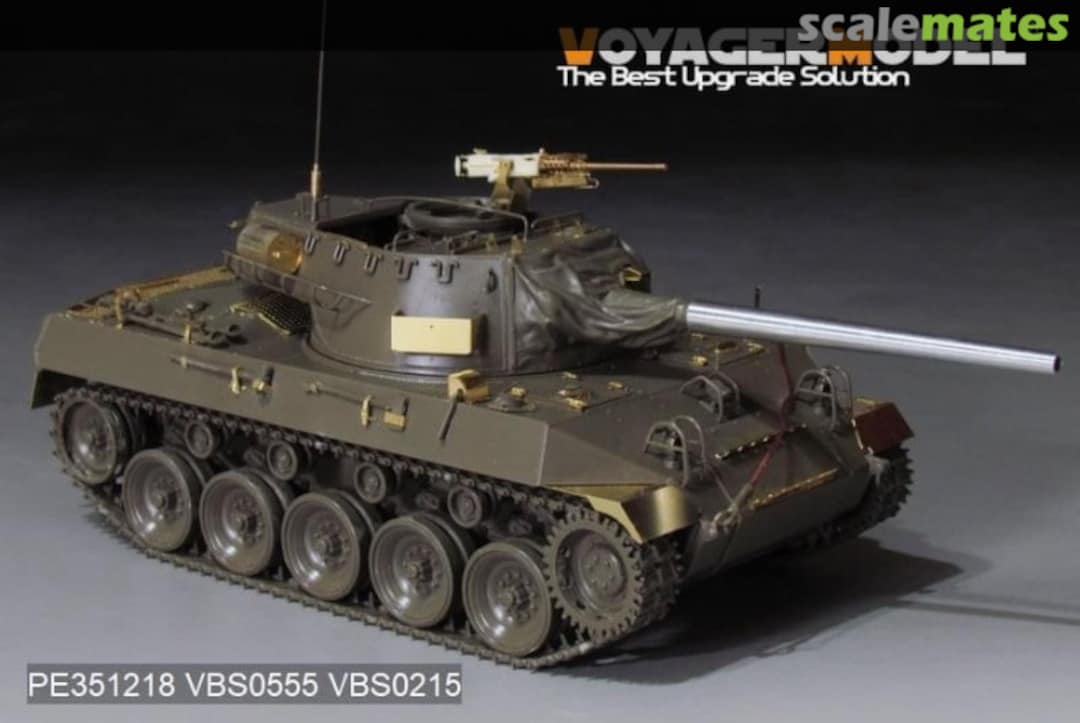 Boxart WWII US Army M18 Hellcat Tank Upgrade Set PE351218 Voyager Model