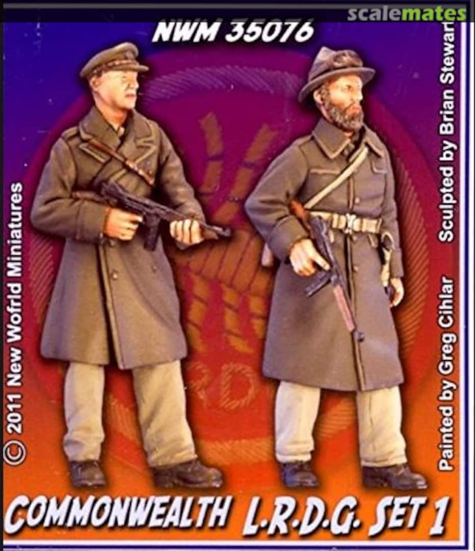 Boxart LRDG Commonwealth Set #1 NWM-35076 New World Miniatures