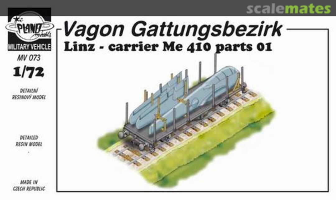 Boxart Wagon Linz carrier Me-410 cz.1 MV073 CMK