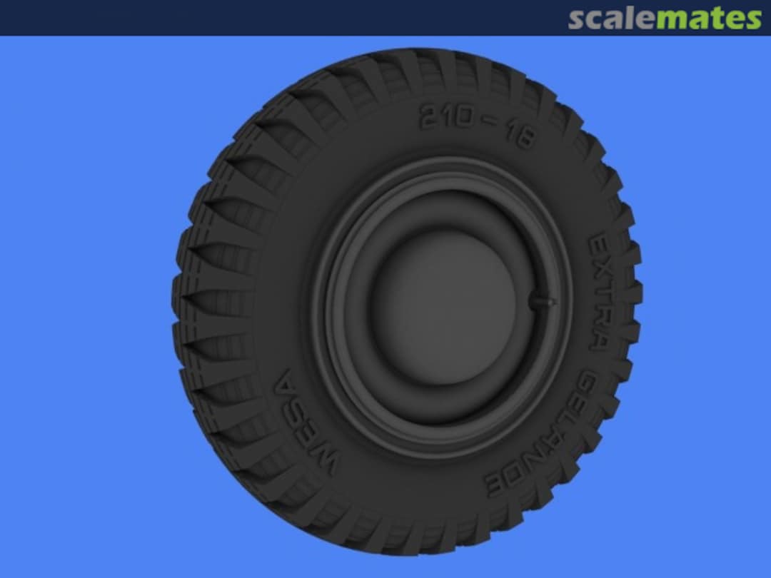 Boxart Road wheels for Horch 15 (Gelande) RE35-288 Panzer Art