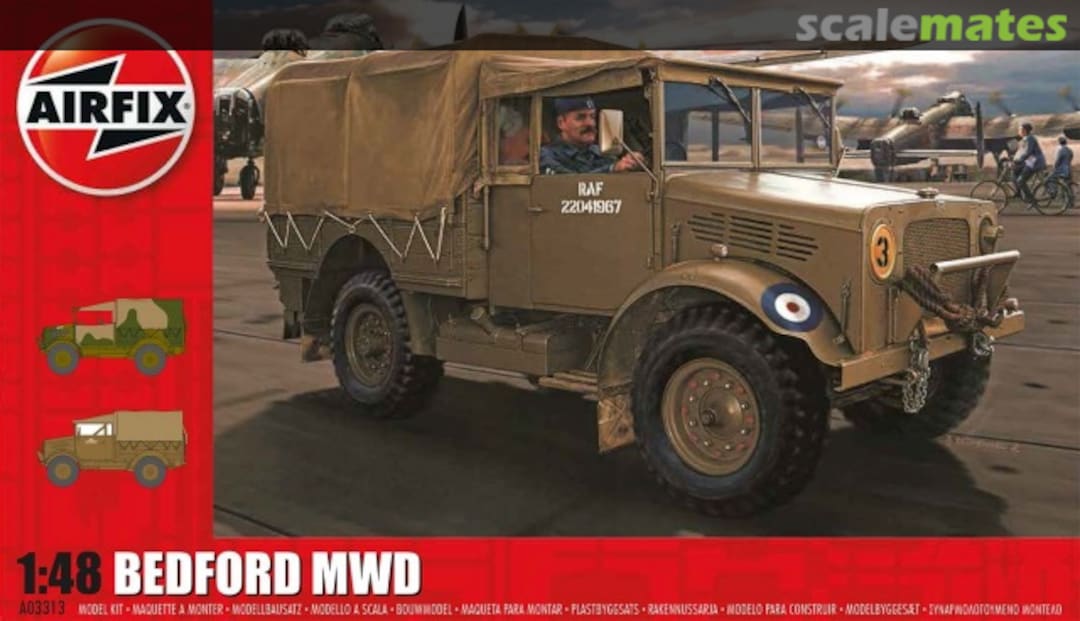 Boxart Bedford MWD A03313 Airfix