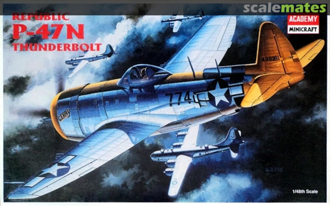 Boxart Republic P-47N Thunderbolt 2155 Academy