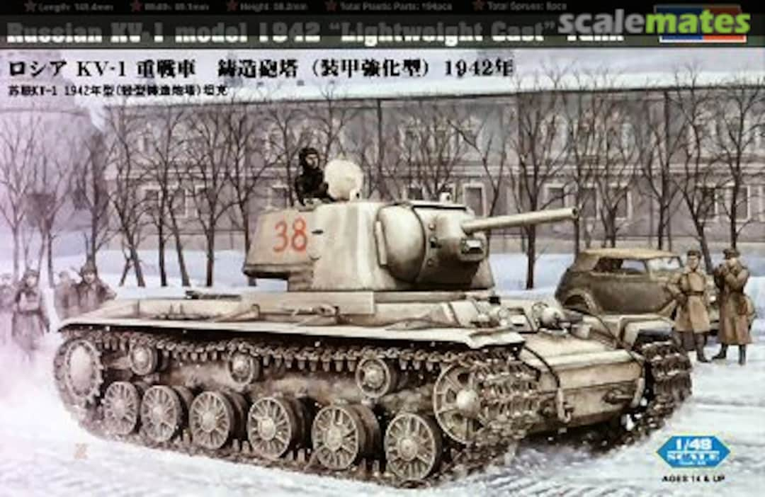 Boxart KV-1 model 1942 84814 HobbyBoss