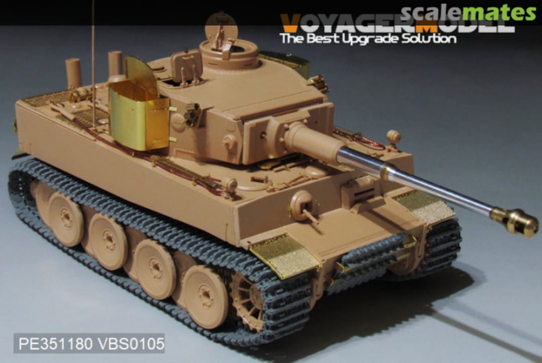 Boxart WWII German Tiger I Initial Production PE351180 Voyager Model