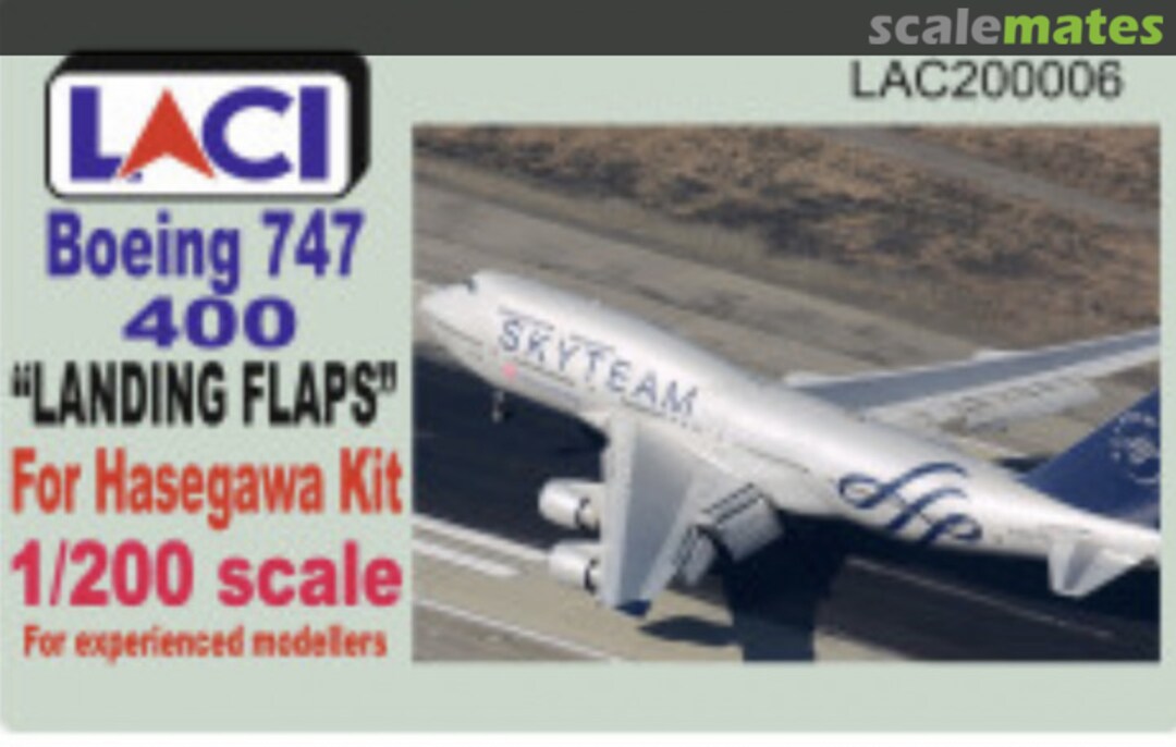 Boxart LACI 1/200 747-400 Landing Flaps LAC200006 LACI