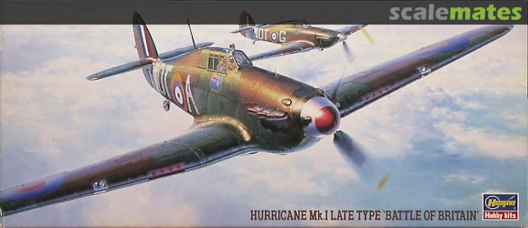 Boxart Hurricane Mk.I Late Type `Battle of Britain´ 51338 Hasegawa