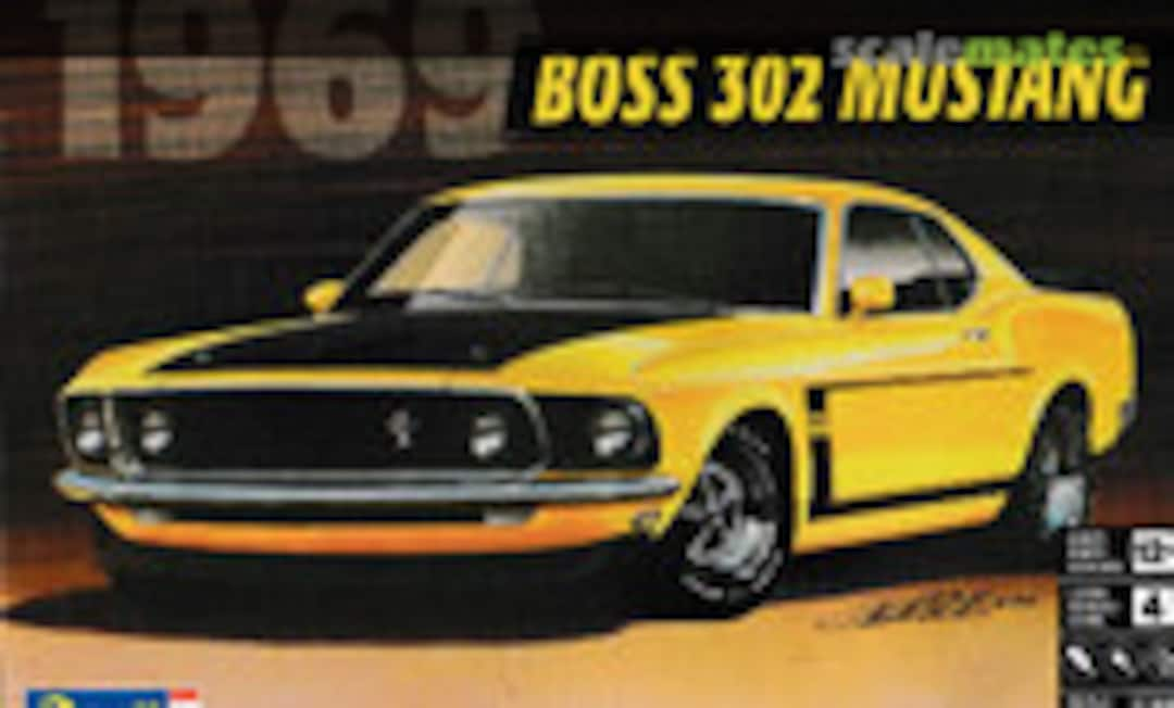 1:25 1969 Boss 302 Mustang (Revell 85-4313)