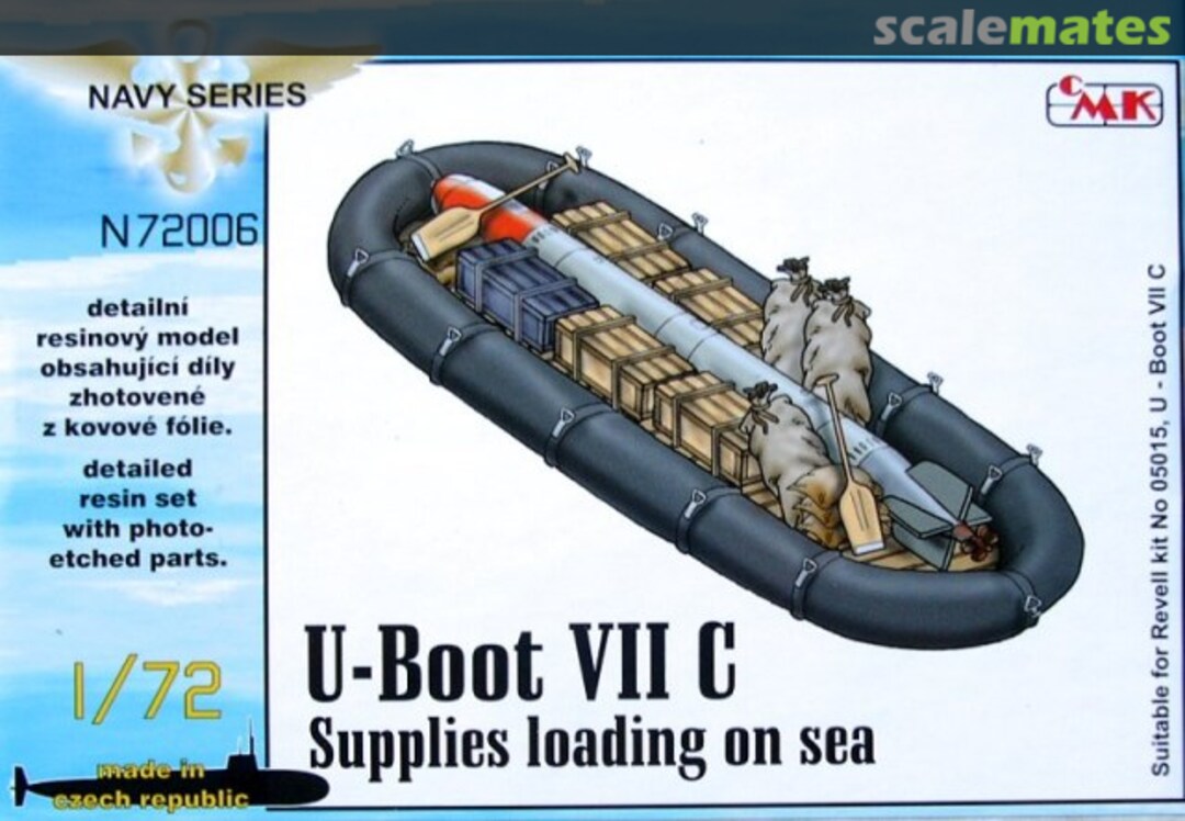 Boxart U-BOOT VII C SUPPLIES LOADING AT SEA N72006 CMK