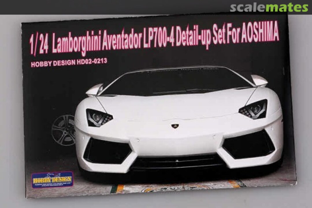 Boxart Lamborghini Aventador LP700-4 Detail-Up Set HD02-0213 Hobby Design