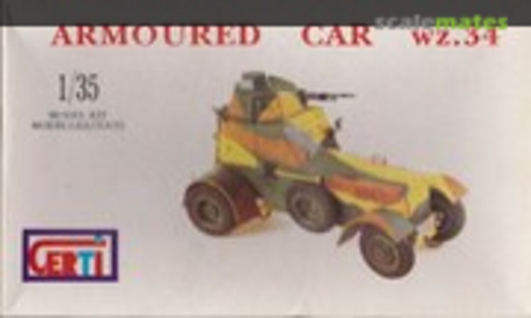 1:35 Armoured Car wz.34 (Certi 3501)