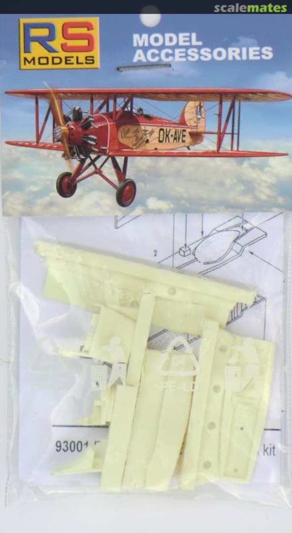 Boxart P-38 Lightning – Cockpit set 93001 RS Models