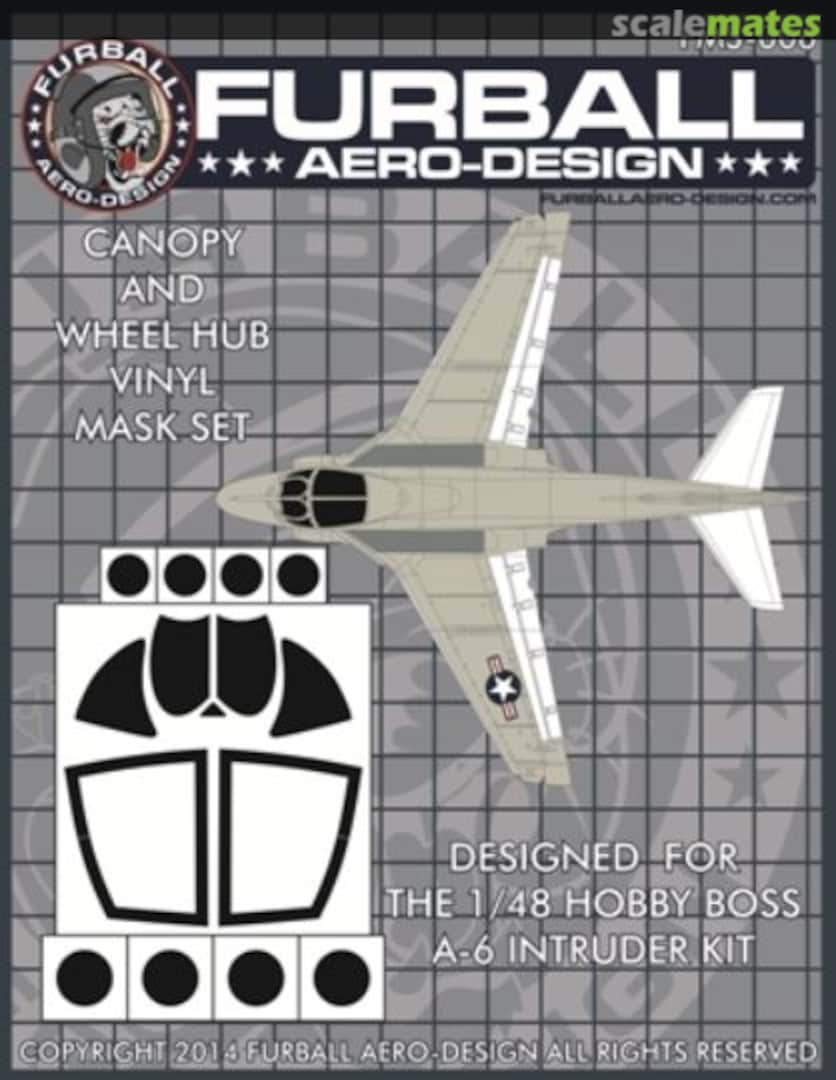 Boxart Grumman A-6 Intruder FMS-006 Furball Aero-Design