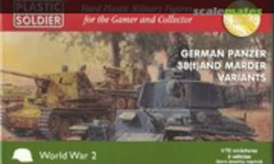 1:72 German Panzer 38(t) and Marder Variants (Plastic Soldier WW2V20019)