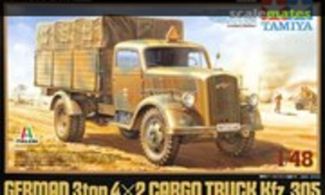 1:48 3-ton 4x2 Cargo Truck Kfz. 305 (Tamiya 89782)