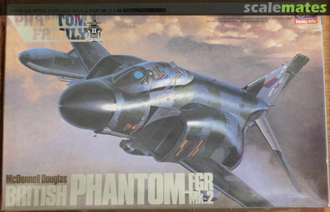 Boxart British Phantom FGR Mk.2 07016 Hasegawa