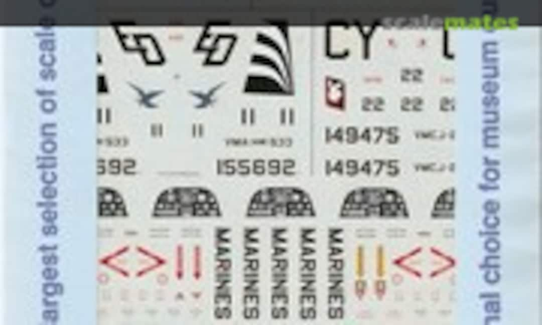 1:72 Marine A-6A's &amp; EA-6A's (Microscale 72-079)