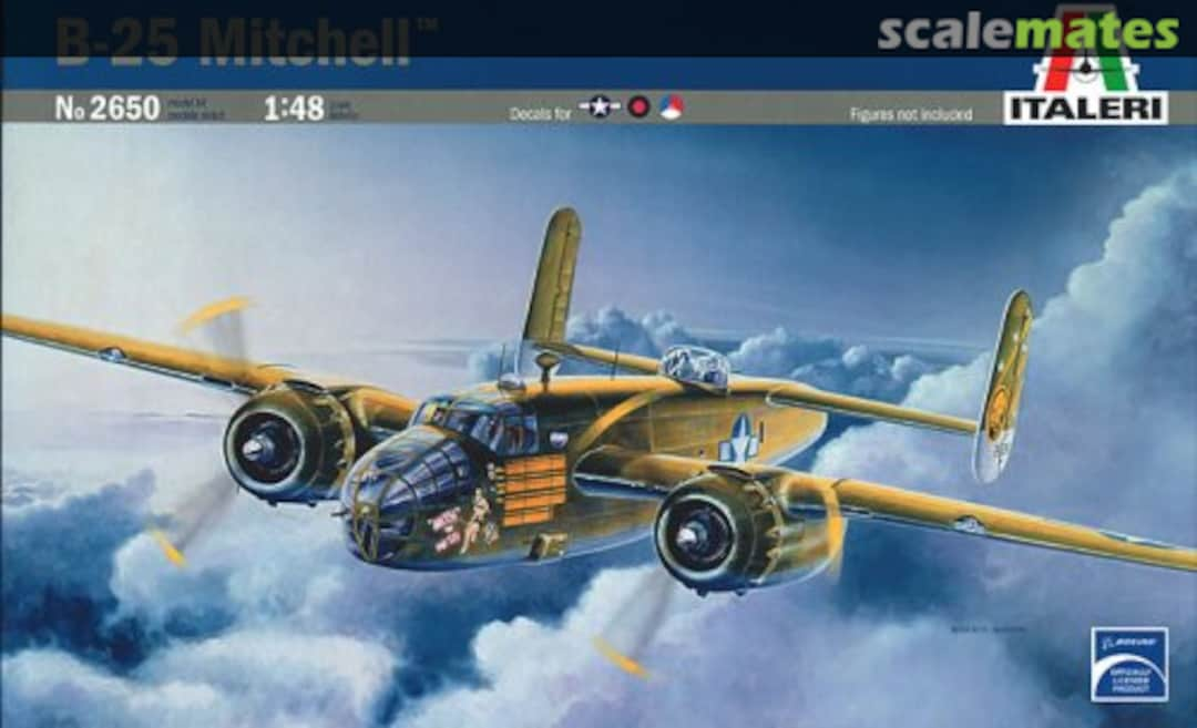 Boxart B-25 Mitchell 2650 Italeri